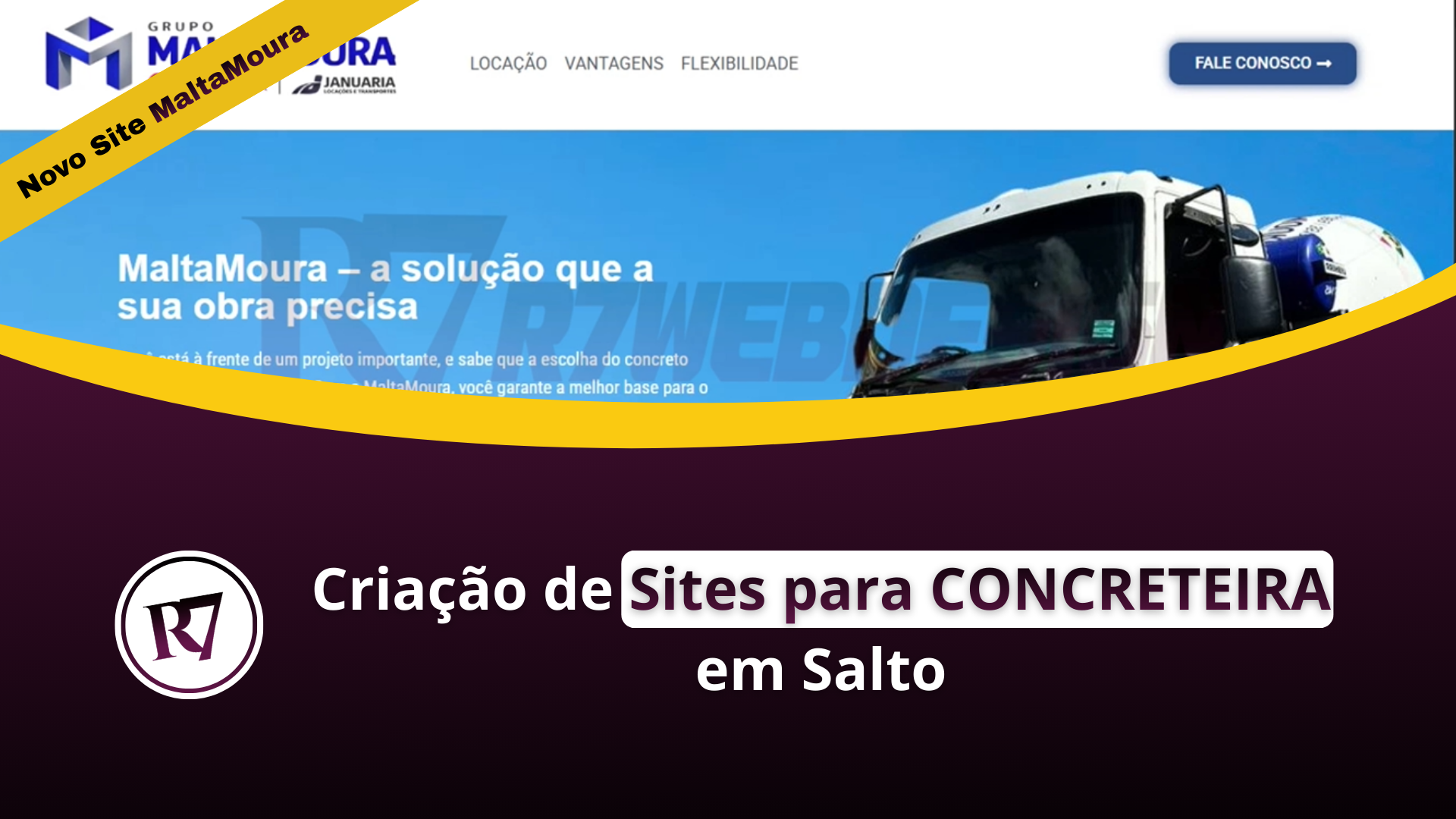 Criação de Sites para CONCRETEIRA em Salto