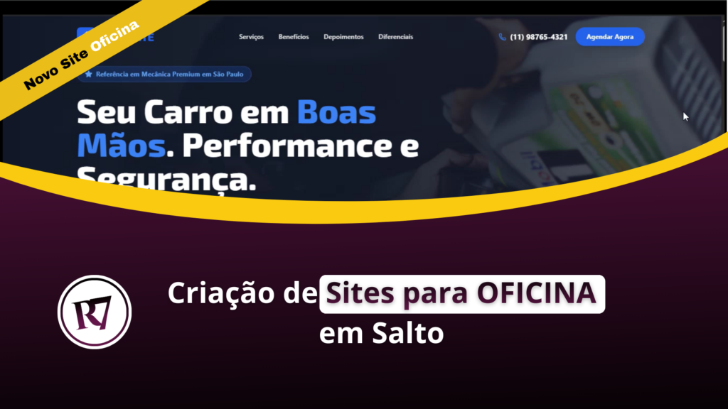 Criação de Sites para OFICINA em Salto